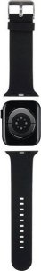 Karl Lagerfeld Pasek KLAWMSLKCNK do Apple Watch 38/40/41mm czarny 2