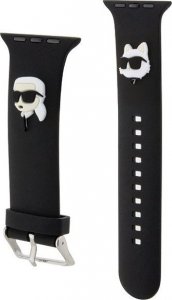 Karl Lagerfeld Pasek KLAWMSLKCNK do Apple Watch 38/40/41mm czarny 3
