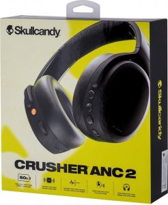 Słuchawki Skullcandy Crusher ANC2 Wireless True czarne 11