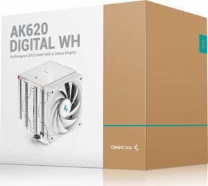 Chłodzenie CPU Deepcool AK620 Digital WH (R-AK620-WHADMN-G) 10