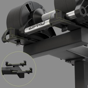 Zipro Stojak do hantli regulowanych ZIPRO Round 3