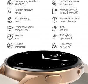 Smartwatch Hama 8900 Beżowy  (001786130000) 13