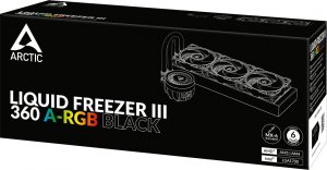 Chłodzenie wodne Arctic Liquid Freezer III 360 A-RGB Black (ACFRE00144A) 16
