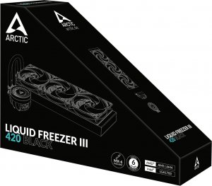 Chłodzenie wodne Arctic Liquid Freezer III 420 Black (ACFRE00137A) 6