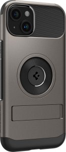 Spigen Spigen Slim Armor MagSafe, gunmetal - iPhone 15 4
