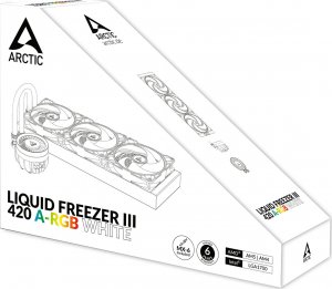 Chłodzenie wodne Arctic Liquid Freezer III 420 A-RGB White (ACFRE00153A) 16