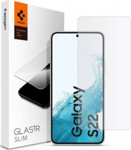 Spigen Szkło hartowane dla Samsung Galaxy S22 Glas.tR Slim 9H 1