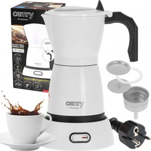 Kawiarka Camry elektryczna Moka 6 filiżanek (CR4415W) 8