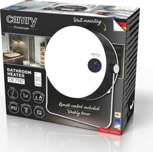 Termowentylator Camry Grzejnik łazienkowy z LCD 11