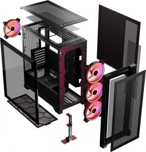 Obudowa Modecom Volcano Expanse T Apex ARGB czarna (AT-EXPANSE-TG-10-000000-0002) 11