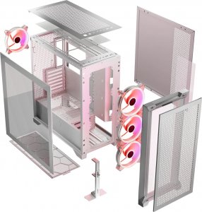 Obudowa Modecom Volcano Expanse T Apex ARGB biała (AT-EXPANSE-TG-20-000000-0002) 10