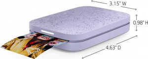 Drukarka fotograficzna HP Sprocket Fioletowa 7
