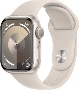 Smartwatch Apple Apple Watch Series 9 41 mm Cyfrowy 352 x 430 px Ekran dotykowy Beżowy Wi-Fi GPS 1