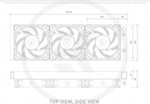 Chłodzenie wodne EK Water Blocks EK-Nucleus AIO CR360 Dark 17