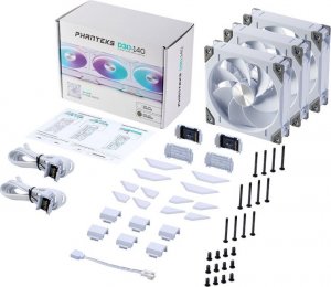 Wentylator Phanteks D30-140 D-RGB Reverse 3-pack (PH-F140D30R_DRGB_PWM_WT01_3P) 9