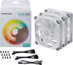 Wentylator Phanteks M25-140 D-RGB 3-pack (PH-F140M25_DRGB_PWM_WT01_3P) 8