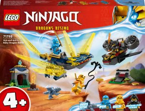 LEGO Ninjago Nya i Arin — bitwa na grzbiecie małego smoka (71798) 1