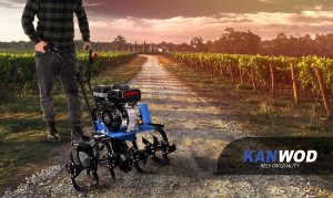 Glebogryzarka Kanwod GLEBOGRYZARKA SPALINOWA KULTYWATOR ZIEMI 85CM LONCIN 10KM ZESTAW 5