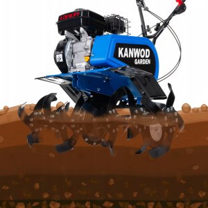 Glebogryzarka Kanwod GLEBOGRYZARKA SPALINOWA KULTYWATOR ZIEMI 85CM LONCIN 10KM ZESTAW 6