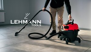 Odkurzacz przemysłowy Lehmann ODKURZACZ PRZEMYSŁOWY BEZWORKOWY DO GIPSU GRUZU PRZEMYSŁOWY 4000W NA MOKRO 12