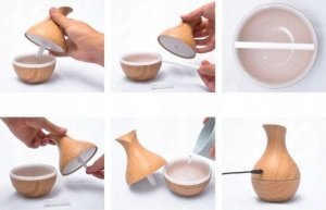 Nawilżacz powietrza PrzydaSie Nawilżacz Powietrza Dyfuzor Zapachowy Usb Aromat 3