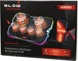 Podstawka chłodząca Blow 66-366# Podstawka chłodząca laptop 6 fan vortex 3