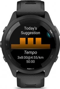 Zegarek sportowy Garmin Forerunner 265 Czarno-szary  (010-02810-10) 2
