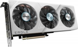 Karta graficzna Gigabyte GeForce RTX 4060 Eagle OC Ice 8GB GDDR6 (GV-N4060EAGLEOC ICE-8GD) 8