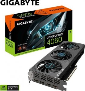 Karta graficzna Gigabyte Gigabyte GeForce RTX 4060 EAGLE OC 8GB GDDR6 (GV-N4060EAGLE OC-8GD) 1