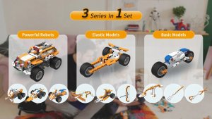 Makerzoid Superbot - zestaw ponad 400 klocków edukacyjnych z możliwością kodowania 2