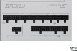 Zasilacz SeaSonic Focus GX 850W ATX 3.0 White (FOCUS GX-850-ATX30-WHITE) 7