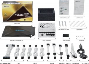 Zasilacz SeaSonic Focus GX 850W ATX 3.0 White (FOCUS GX-850-ATX30-WHITE) 9