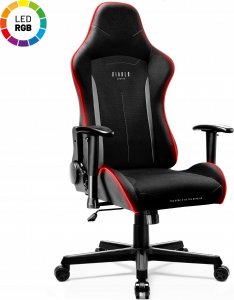 Fotel Diablo Chairs gamingowy LED Diablo X-Starter: czarny 1