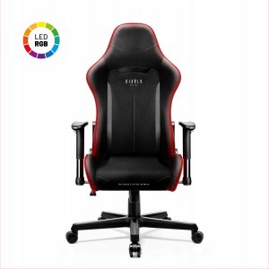 Fotel Diablo Chairs gamingowy LED Diablo X-Starter: czarny 2
