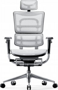 Krzesło biurowe Diablo Chairs V-Master Biało-czarne 2