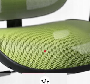 Krzesło biurowe Diablo Chairs V-Basic Zielone 4