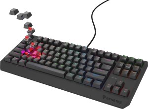 Klawiatura GENESIS Thor 230 TKL Lite Outemu Red (NKG-2076) 2