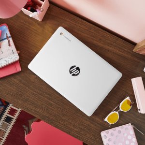 Laptop HP HP Chromebook 14a-na0009na / 6W7L6EA / Intel N4120 / 4GB / eMMC 64 GB / Intel UHD / FullHD / Chrome OS / Biały 7