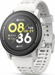 Smartband Coros COROS PACE 3 GPS Sport Watch Baltas w/ Silicone Band 1
