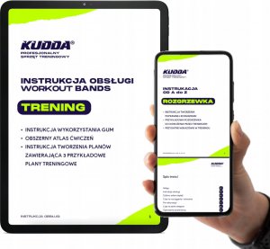 KUDDA 5 GUM OPOROWYCH DO ĆWICZEŃ gumy WORKOUT BANDS FITNESS 12