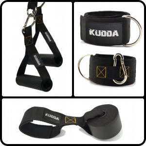 KUDDA 5 GUM OPOROWYCH DO ĆWICZEŃ gumy WORKOUT BANDS FITNESS 13