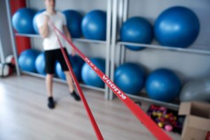 KUDDA ZESTAW 3 GUM DO ĆWICZEŃ POWERBAND gumy oporowe fitness 4