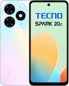Smartfon Tecno Spark 20C 4/128GB Biały  (BG7n_128+4_MW) 1