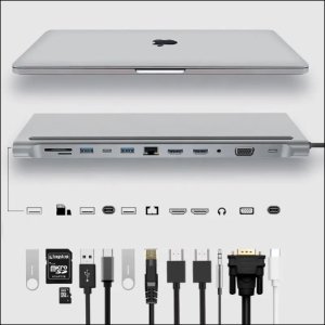 Stacja/replikator Spreest USB-C (SC-USH261) 2
