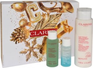 Clarins CLARINS SET (VELVET CLEANSING MILK 200ML + INSTANT EYE MAKE-UP REMOVER 30ML + PURIFYING TONING LOTION 50ML) 1
