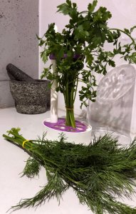 Rossner Pojemnik na przechowywanie pietruszki koperku ziół 12