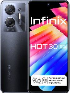Smartfon Infinix Hot 30 5G 4/128GB Czarny  (X6832BLC) 1