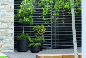 Prosperplast Doniczka HEOS - antracytowa (DBHER300-S433) 2