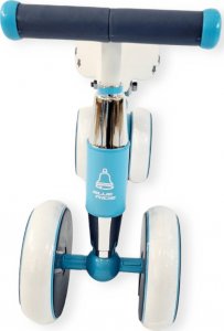 Rowerek biegowy Blue Ride 1001 Stalowy na roczek Miętowy 2