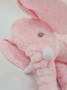Blue Ride Przytulanka Słonik podusia Słoń pluszowy poduszka 60 cm Różowy 4